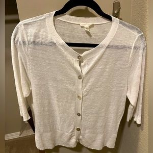 Eileen Fisher Linen Cardigan